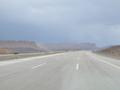 Into the desert with its huge Otobahn