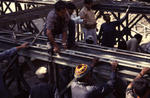 Bridge construction at Sangla
