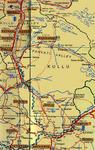 Tourist Map of Jalori La and Kullu Valley