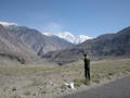 Hynek in the shadow of the almighty Nanga Parbat