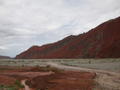 The river starts to change colours as well