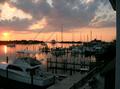 Ocracoke, Captain's Landing Inn, Harbor view