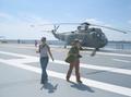 Aircraft Carrier USS YORKTOWN, Flight deck