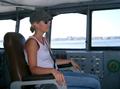 Aircraft Carrier USS YORKTOWN, Captain's Seat