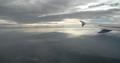 In the air