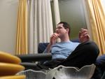 Bircher in his throne